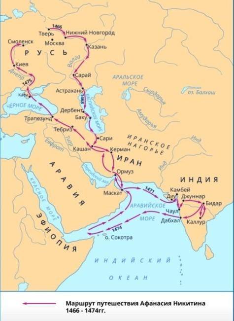 Нужно отметить на карте: Христофора Колумба, Фернана Магеллана, Марка Поло, Васко да Гама и Афонасия