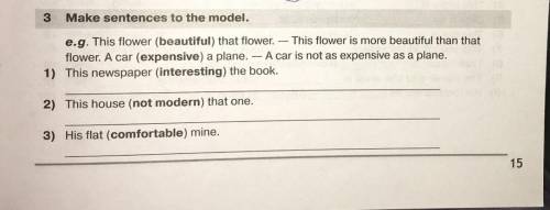 Make sentences to the model