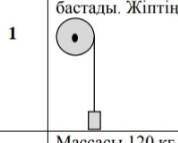 На свободный конец нити, намотанной на цельный цилиндр массой 10 кг, подвешивают тело массой 0,2 кг.