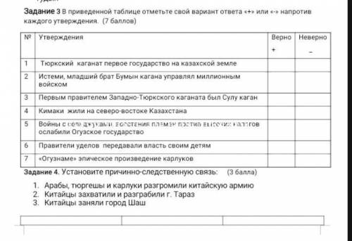 1. задание в приведенной таблице отметьте свой вариант ответа + или - (таблица на фото).2. Устано