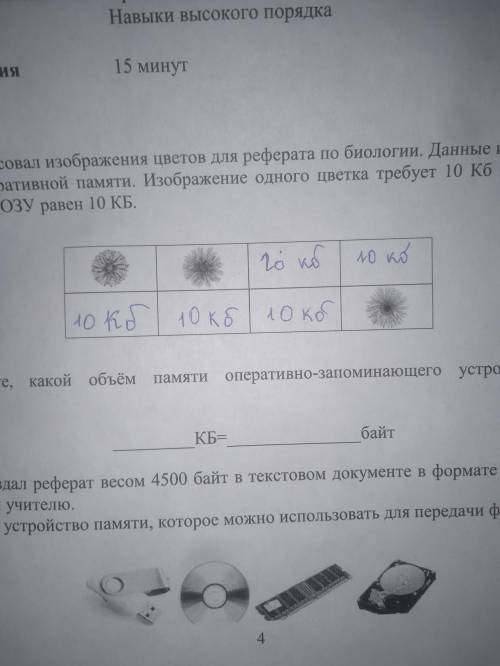 Определить какой объём памяти оперативно- запоминающего устройства остался свободным