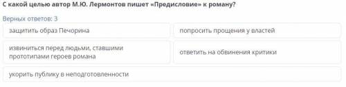 С какой целью автор М.Ю. Лермонтов пишет «Предисловие» к роману?