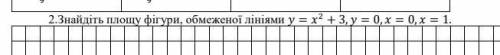 Знайдіть площу фігури, обмеженої лініями