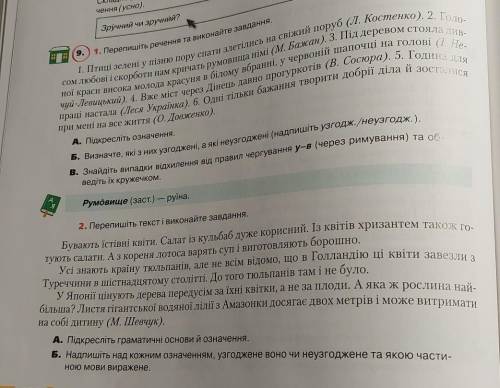 Укр мова 8 класс. Авраменко, Гарюнова, Літвінова. Ст 99 задание 9.