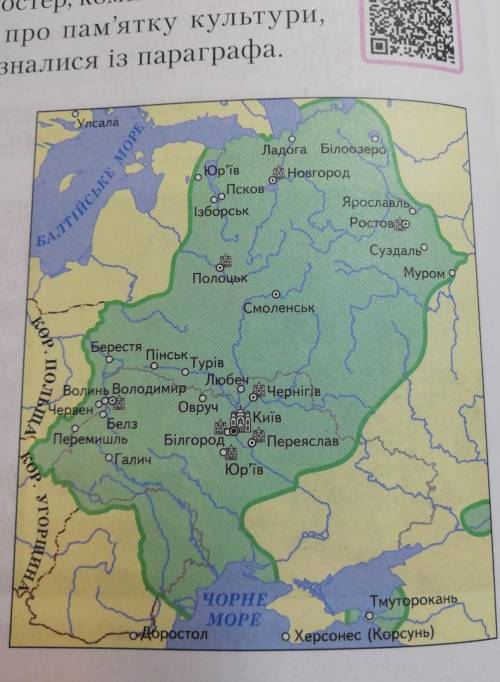 Розгляньте карту. Який період історії Русі-України вона характеризує?