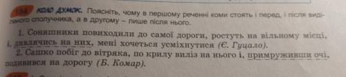 Поясніть, чому в першому реченні коми стоять і перед, і після виді- леного сполучника, а в другому л