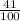 \frac{41}{100}