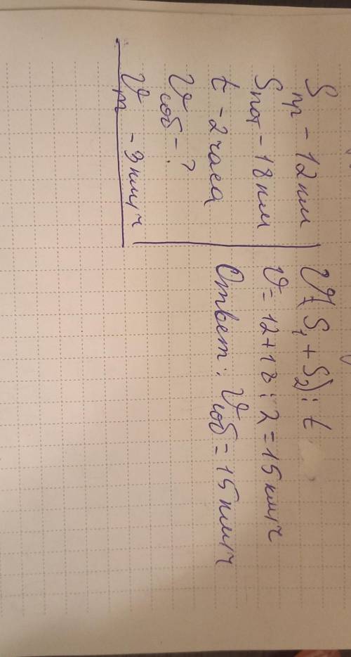 2. Лодка 12 км против течения реки и 18 км по тече- нию реки, затратив на весь путь 2 часа. Найдите