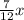 \frac{7}{12} x