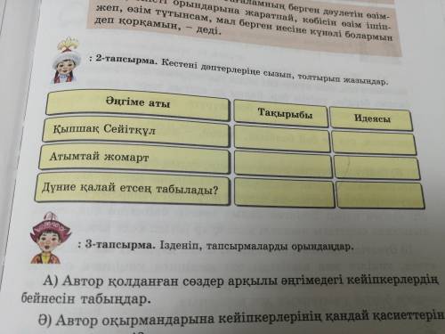 Қазақ тілі 5 сынып 79 бет 2 тапсырма. Бос орын толтыру