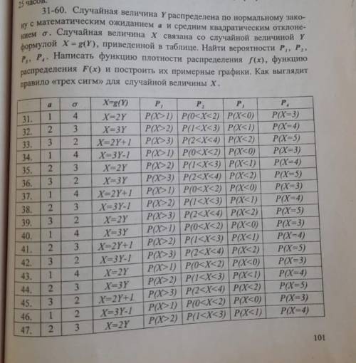 решите любой номер из таблицы, желательно 41