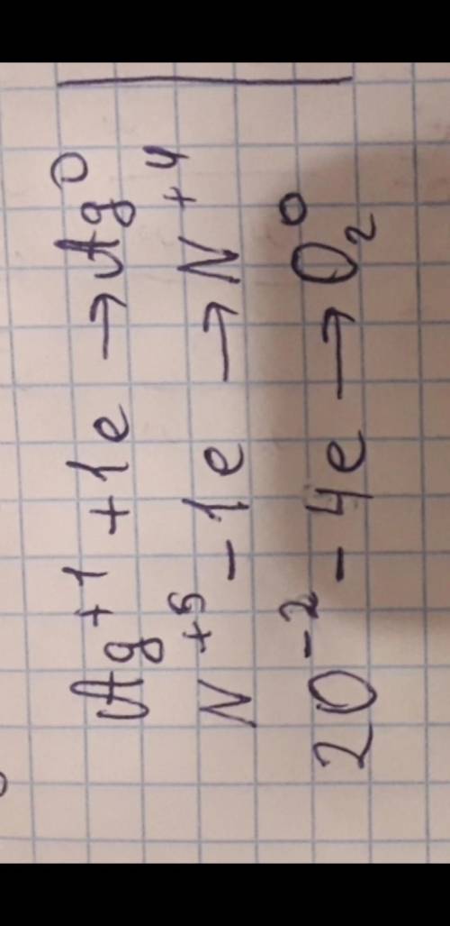 Agno3-ag+no2+o2 как расставить коэффициенты дальше? начала писать но не поняла как дальше расставлят