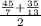 \frac{\frac{45}{7} + \frac{35}{13} }2}