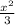 \frac{x^2}{3}