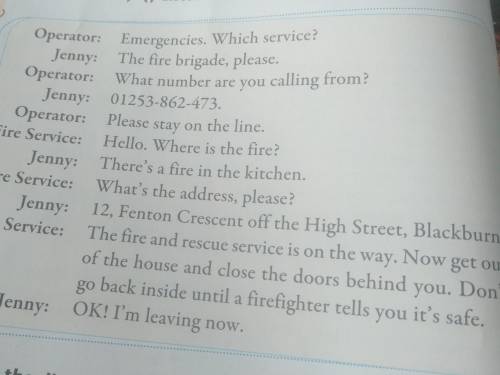 3 9.3.1.1) Read the dialogue again. Take roles and read it out.