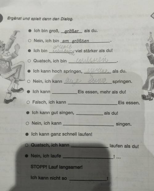 . Ich bin groß, -größer als du, o Nein, ich bin am größten reale • Ich bin wWwbiz, viel stärker als