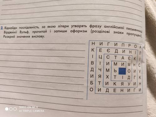 Записати афоризм ,Вірджинії Вульф, значення вислову