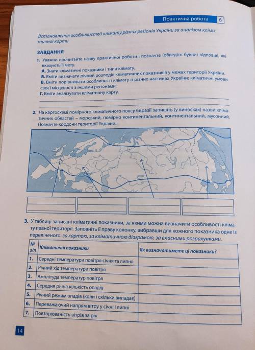 це контурна карта з географії 8 клас м.в Зінкевич. практична робота номер 6