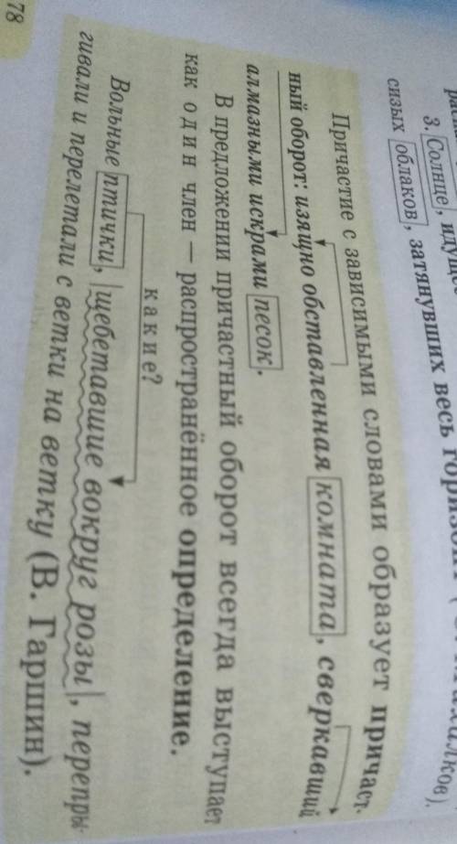 Найдите причастные обороты с зависимыми словами в этих предложениях: Иван предложил взобраться на бу