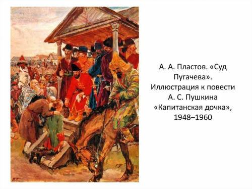 Рассмотрите иллюстрацию и определите, какой эпизод изображен на ней. Как представлены образы Гринева