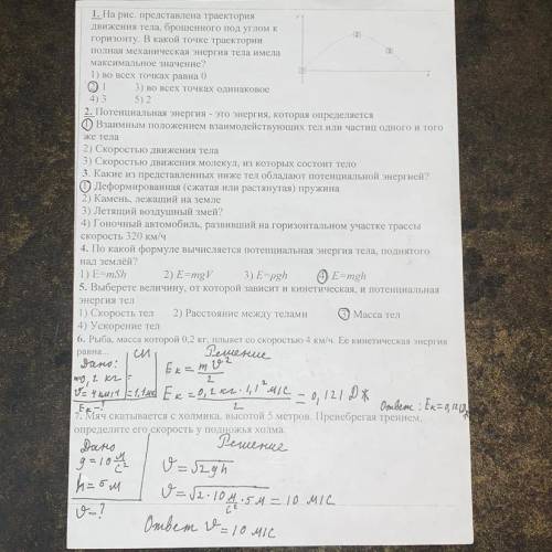 Проверить работу!Найти ошибки,недочёты,показать где.