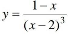 Полное исследование функции и построение графика у= (1-х)/(х-2)²