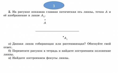 Задачи по оптике, задание на изображении