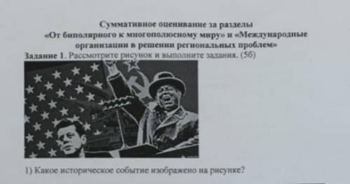 Какое историческое событие изображено на рисунке?