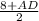 \frac{8 + AD}{2}