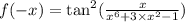 f( - x) = \tan^{2} (\frac{x}{ {x}^{6} + 3 \times {x}^{2} - 1 } )