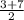 \frac{3+7}{2}