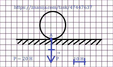 Вес мяча, лежащего на полу 20 н. Определите массу мяча. Сделайте рисуно. На рисунке обозначьте вес м