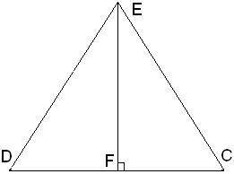 ... ED=CE,∢DEC=25°. Угол CDE равен °.