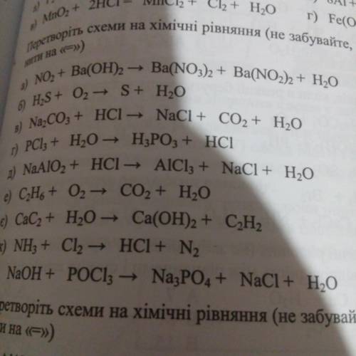 Химические уравнения. Сделать из схем химические уравнения. Fe+H²O··»Fe³O4 (4 маленькая и все цифры