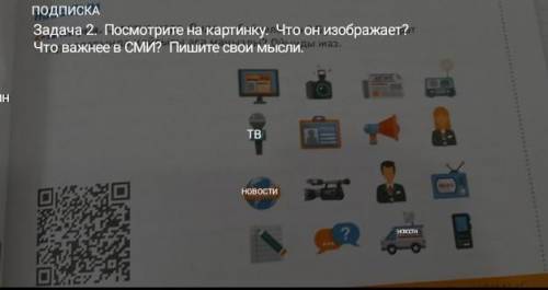 ЖАЗЫЛЫМ 2-тапсырма. Суретке қара. Онда не бейнеленген? Бұқаралық ақпарат құралдарында қайсысы аса ма