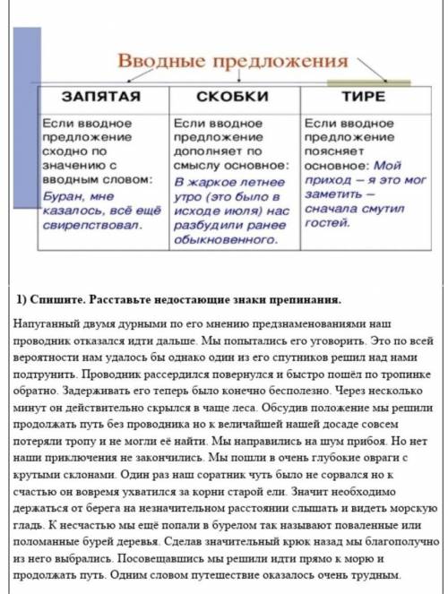 Спишите. Раставьте недостающие знаки препинания. Напуганный двумя дурным по его мнению