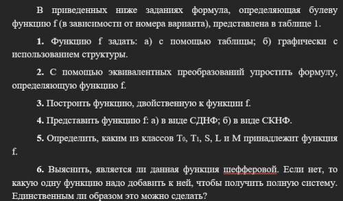 Функцию определить номер. Функцию определить номер