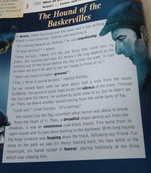 Come up with an ending to the story The hound of the baskervilles