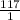 \frac{117}{1}