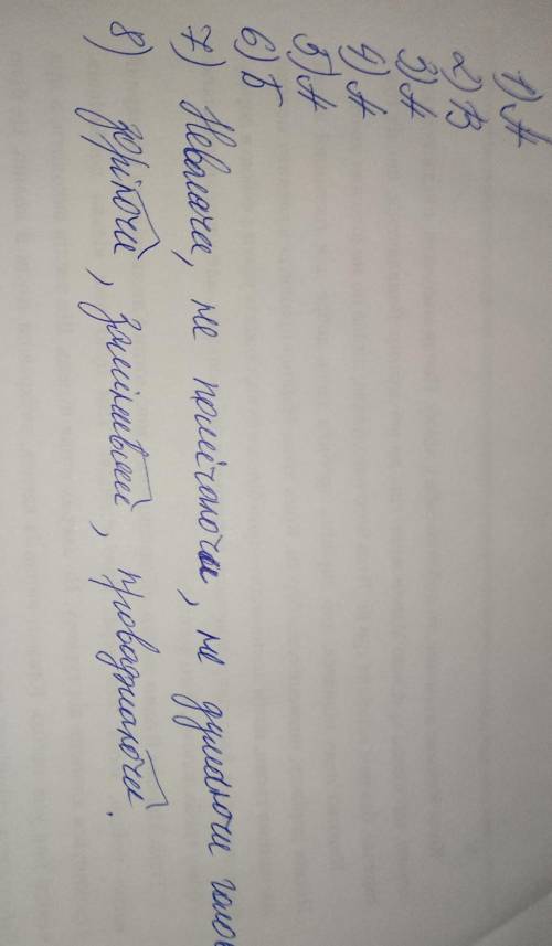 Контрольна робота дієприслівник як особлива форма дієслова:загальне значення,морфологічні ознаки,син