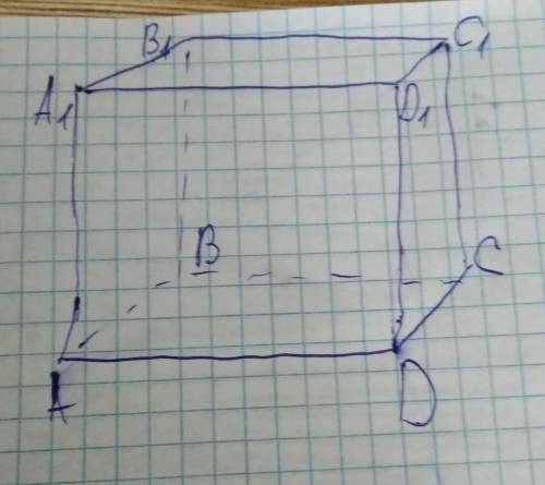В кубе ABCDA1B1C1D1 укажи пары перпендикулярных прямых и плоскостей Выбери один или несколько верных