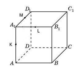 Пробуем снова Вопрос 1 (рисунок прикреплён ниже) Дан куб ABCDA1B1C1D1. Определите, какие из следующ