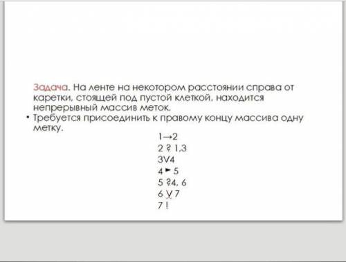 Задачи по информатике машина поста!