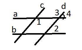 . Дано:с∥d ∠4= ∠2, ∠3 = 120° Найти: ∠1. Запиши решение по действиям