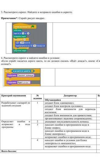 СОР по информатике 6 класс 3 четверть можно задания по этому сору?