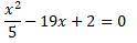 Укажите приведенное квадратное уравнение. -x2+17x=0 x2+x-7=0 2x2+22x-3=0Четвёртый вариант в картинке