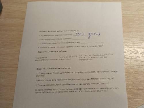 Когда завершился поход на восток Александра македонского? сколько лет правил Александр македонский? 
