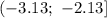 (-3.13;\ -2.13]