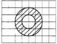Найти площадь заштрихованной фигуры. Размер клетки 2×2 см.