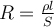 \large \boldsymbol {} R = \frac{\rho l}{S}